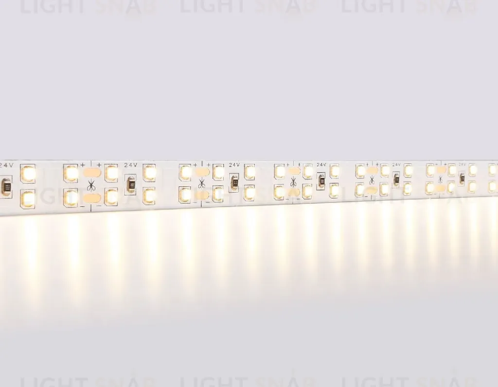 Светодиодная лента двухрядная Ambrella Light LED Strip 24В 2835 20Вт/м 3000K 5м IP20 GS3601 GS3601
