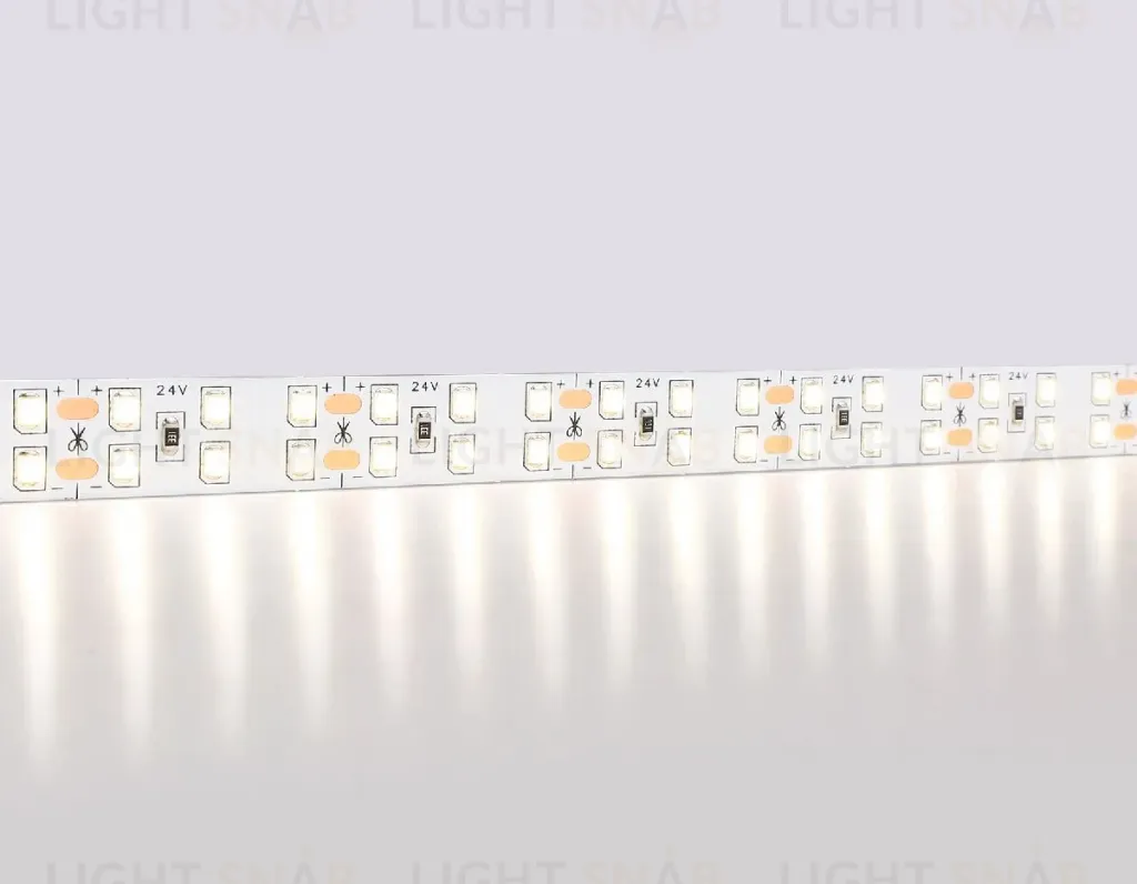 Светодиодная лента двухрядная Ambrella Light LED Strip 24В 2835 20Вт/м 4500K 5м IP20 GS3602 GS3602