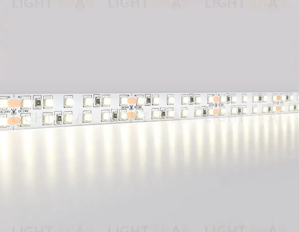 Светодиодная лента двухрядная Ambrella Light LED Strip 24В 2835 24Вт/м 4500K 5м IP20 GS3702 GS3702