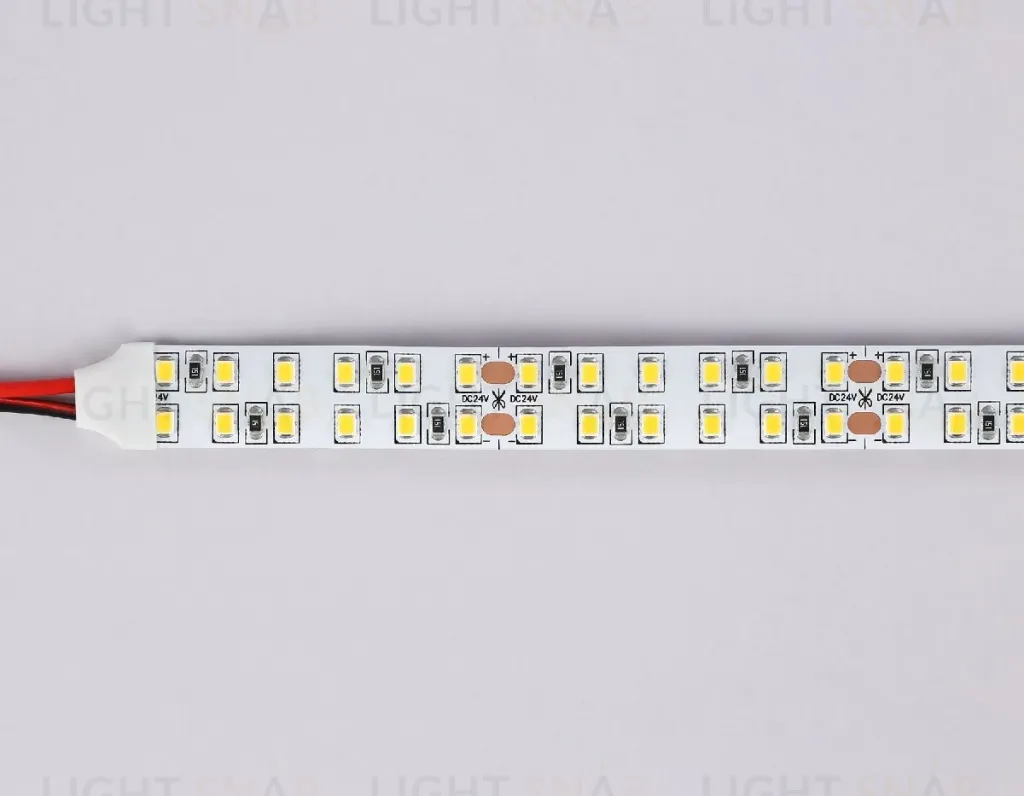 Светодиодная лента двухрядная Ambrella Light LED Strip 24В 2835 24Вт/м 3000K 5м IP20 GS3701 GS3701