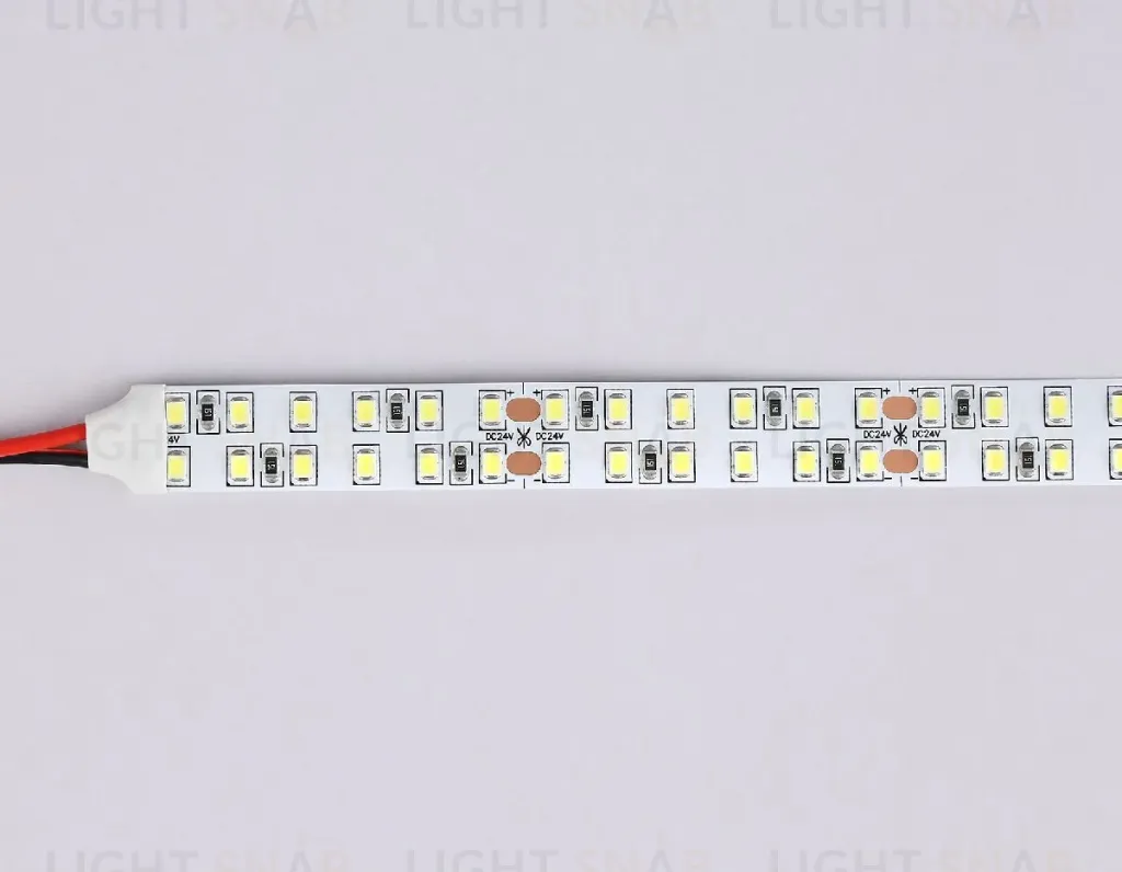 Светодиодная лента двухрядная Ambrella Light LED Strip 24В 2835 24Вт/м 6500K 5м IP20 GS3703 GS3703