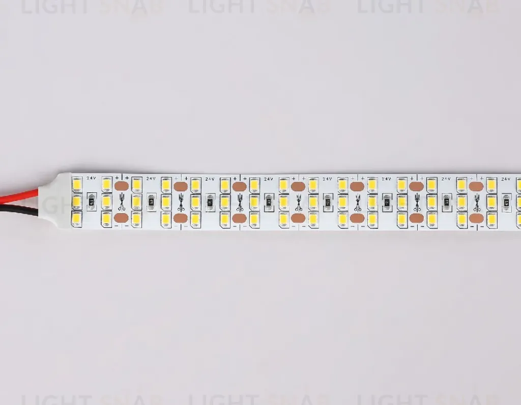 Светодиодная лента трехрядная Ambrella Light LED Strip 24В 2835 26Вт/м 3000K 5м IP20 GS3901 GS3901