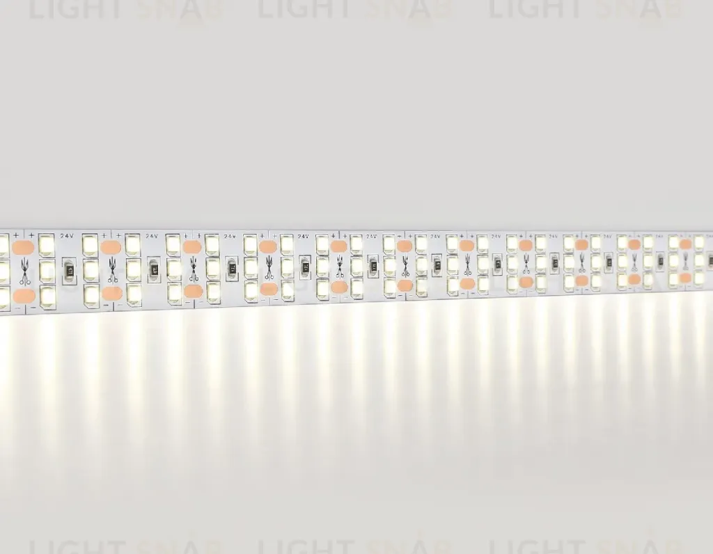 Светодиодная лента трехрядная Ambrella Light LED Strip 24В 2835 26Вт/м 4500K 5м IP20 GS3902 GS3902