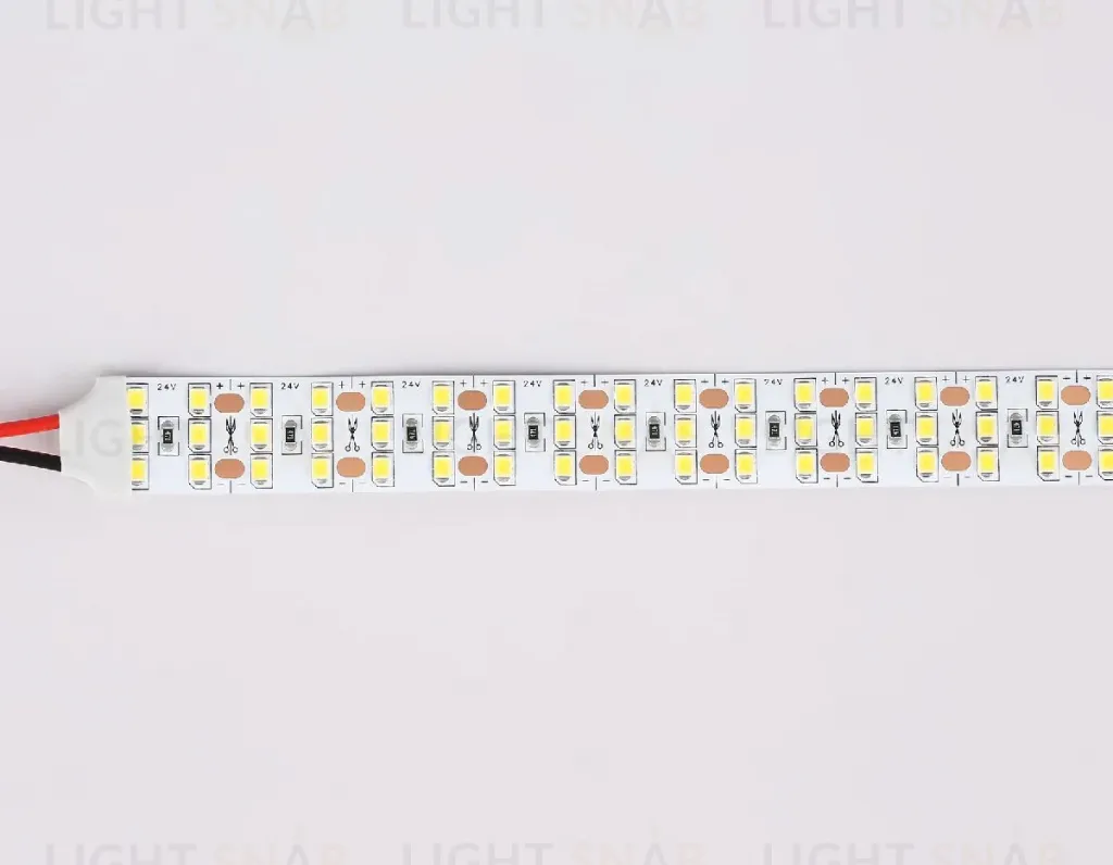Светодиодная лента трехрядная Ambrella Light LED Strip 24В 2835 26Вт/м 4500K 5м IP20 GS3902 GS3902