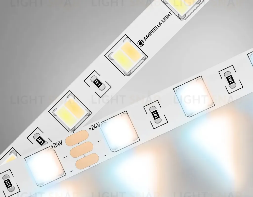 Светодиодная лента Ambrella Light LED Strip 24В 5050 14Вт/м 3000-6500K 5м IP20 GS4101 GS4101