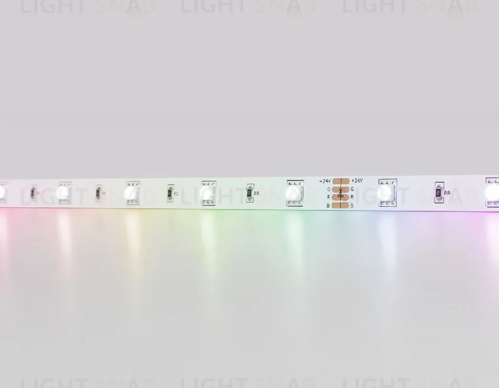 Светодиодная лента Ambrella Light LED Strip 24В 5050 7,2Вт/м RGB 5м IP20 GS4301 GS4301