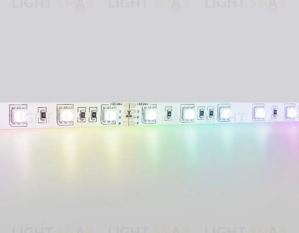 Светодиодная лента Ambrella Light LED Strip 24В 5050 14,4Вт/м RGB 5м IP20 GS4302 GS4302