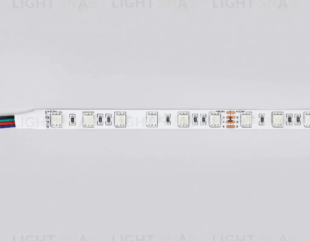 Светодиодная лента Ambrella Light LED Strip 24В 5050 14,4Вт/м RGB 5м IP20 GS4302 GS4302