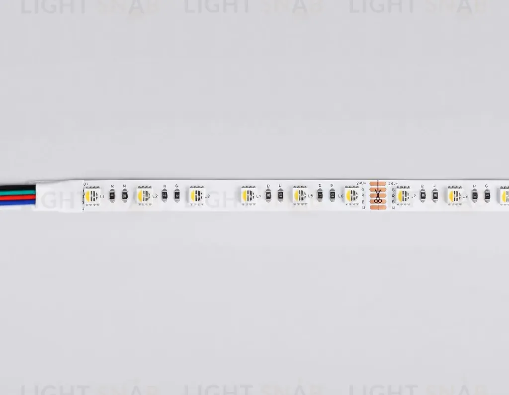 Светодиодная лента Ambrella Light LED Strip 24В 5050 10Вт/м RGBW+3000K 5м IP20 GS4401 GS4401