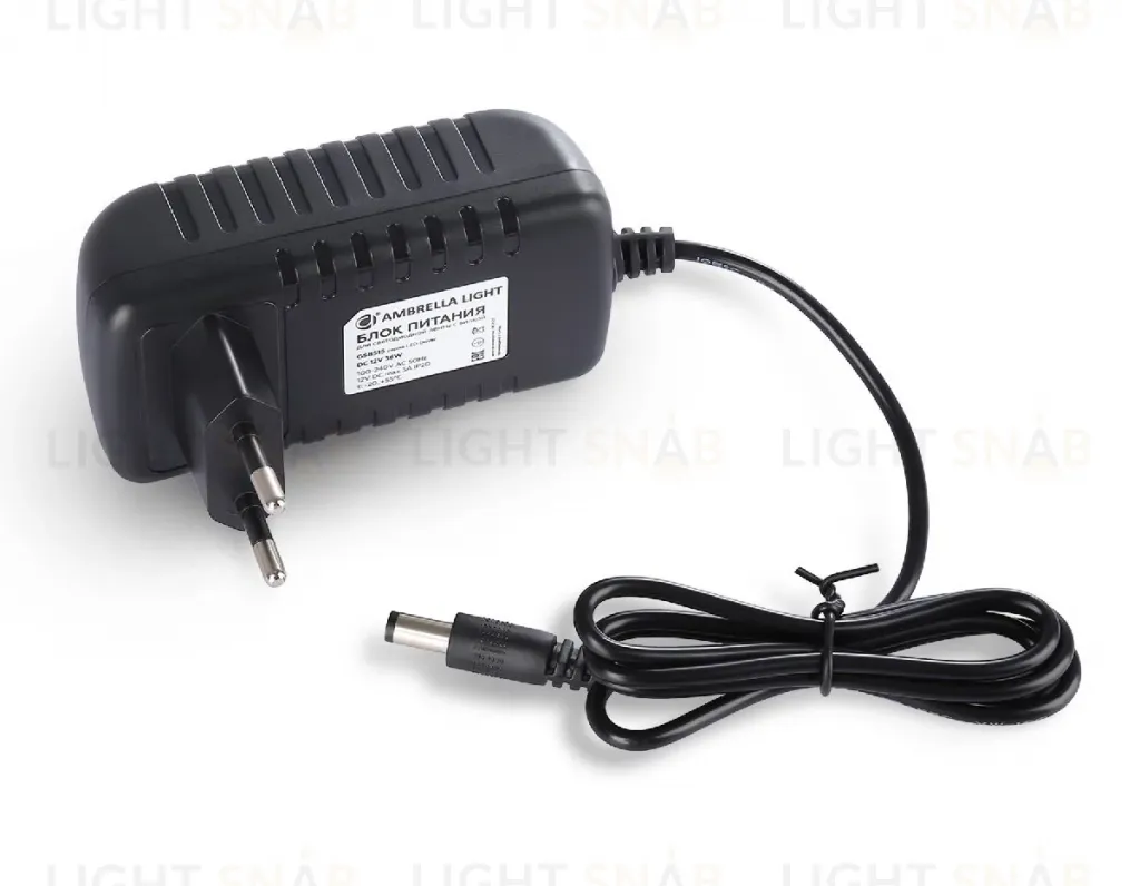 Блок питания Ambrella Light LED Driver 12V 36Вт AC100-240 3A IP20 GS8515 GS8515