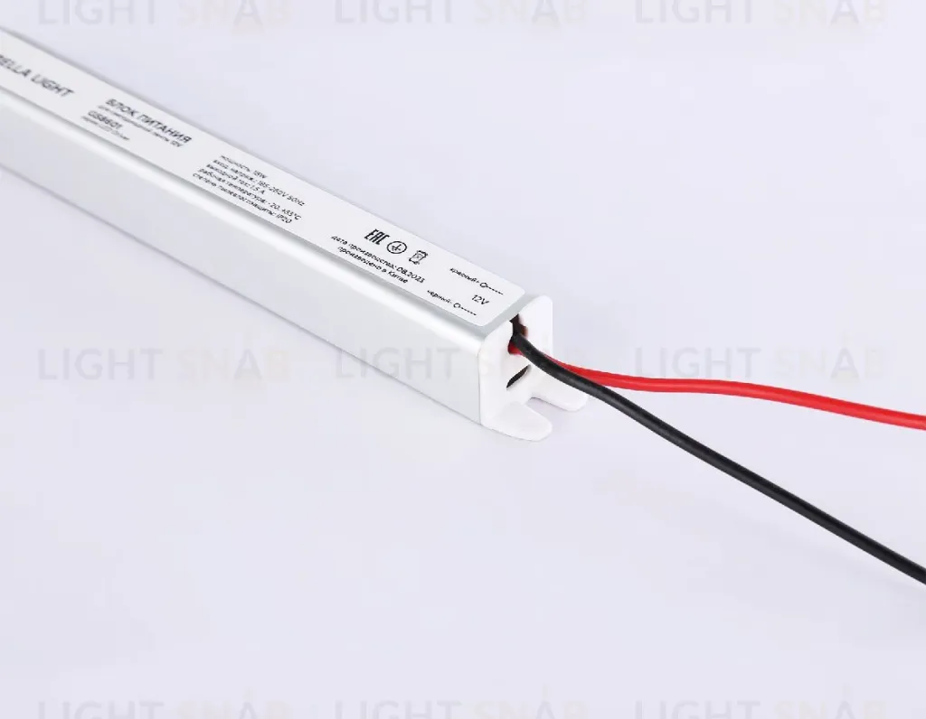 Блок питания Ambrella Light LED Driver 12V 18Вт AC185-260 1.5A IP20 GS8601 GS8601