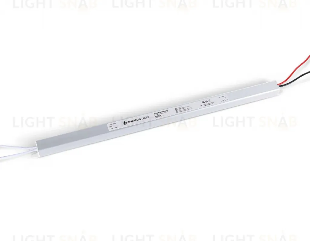 Блок питания Ambrella Light LED Driver 12V 72Вт AC185-260 6A IP20 GS8606 GS8606