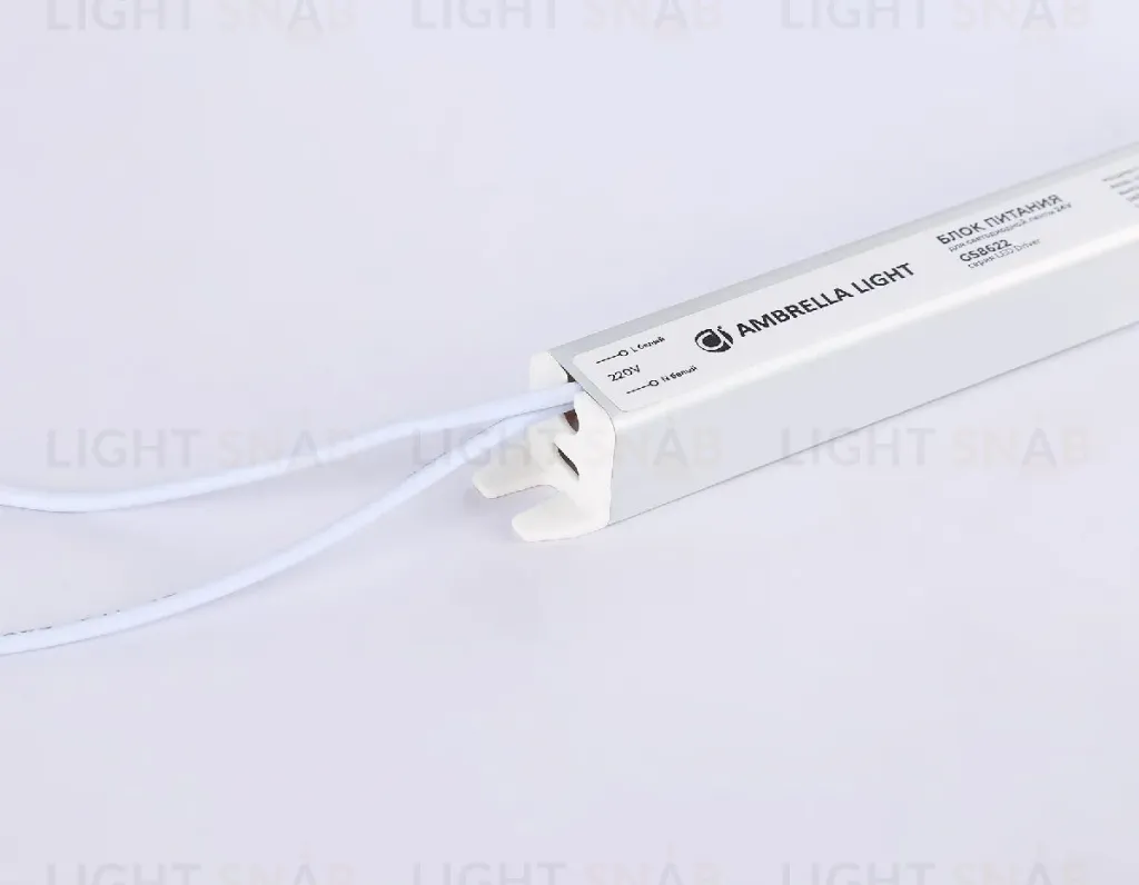 Блок питания Ambrella Light LED Driver 24V 24Вт AC185-260 1A IP20 GS8622 GS8622