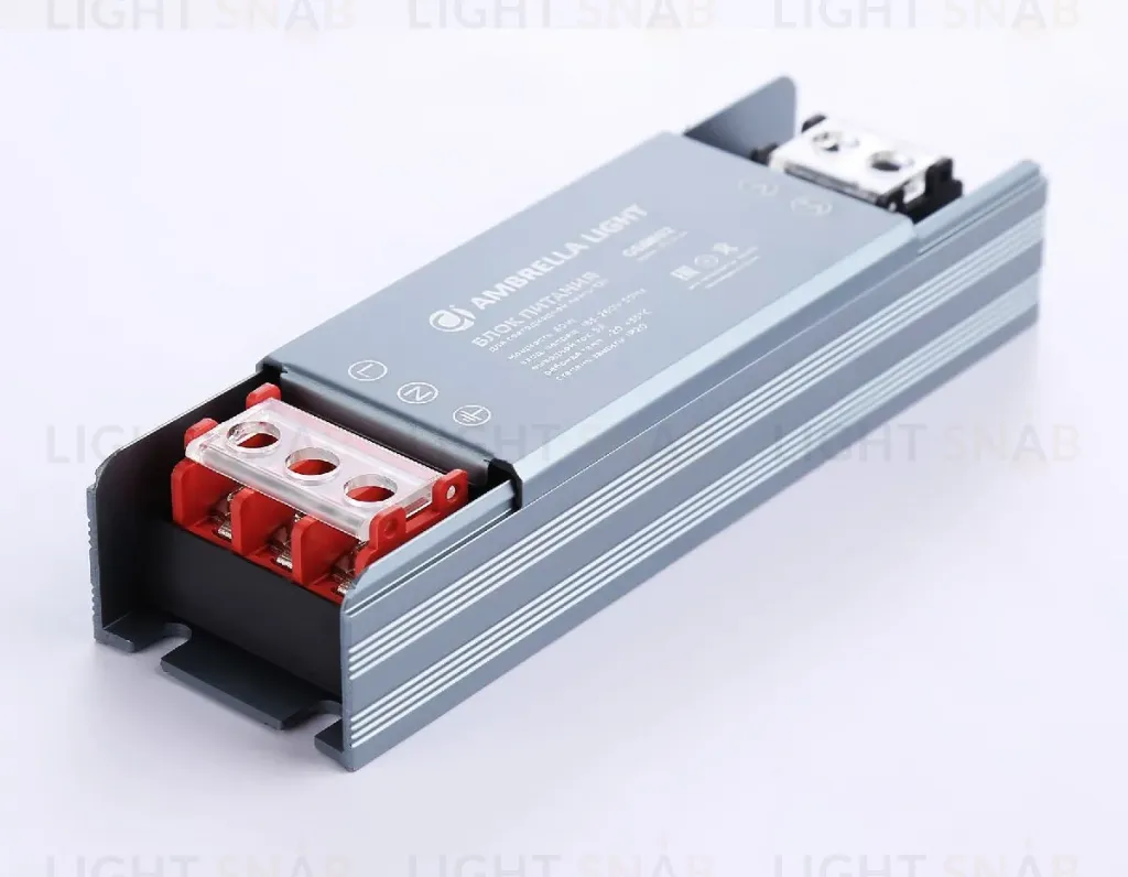 Блок питания Ambrella Light LED Driver 12V 60Вт AC185-260 5A IP20 GS8802 GS8802