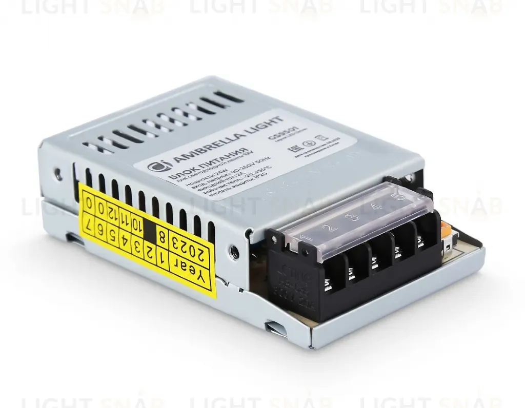 Блок питания Ambrella Light LED Driver 12V 24Вт AC90-260 2A IP20 GS9501 GS9501