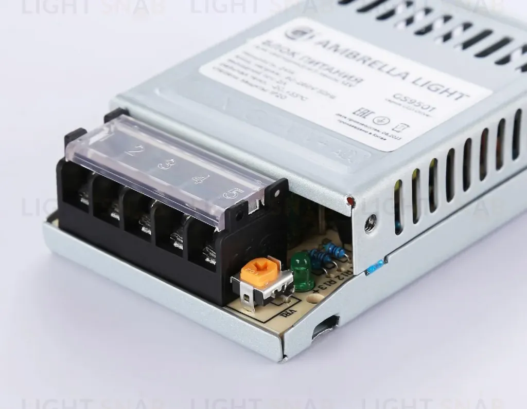 Блок питания Ambrella Light LED Driver 12V 24Вт AC90-260 2A IP20 GS9501 GS9501