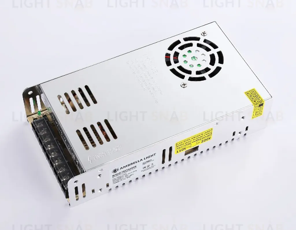 Блок питания Ambrella Light LED Driver 12V 360Вт AC90-260 30A IP20 GS9551 GS9551