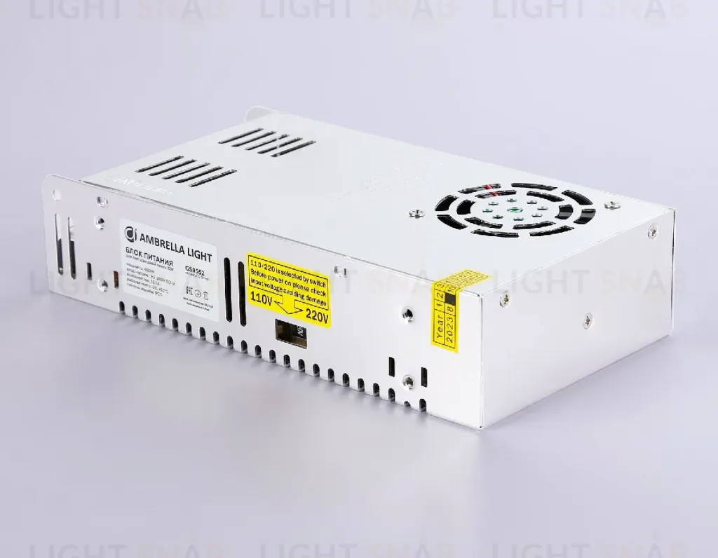 Блок питания Ambrella Light LED Driver 12V 400Вт AC90-260 33.3A IP20 GS9552 GS9552