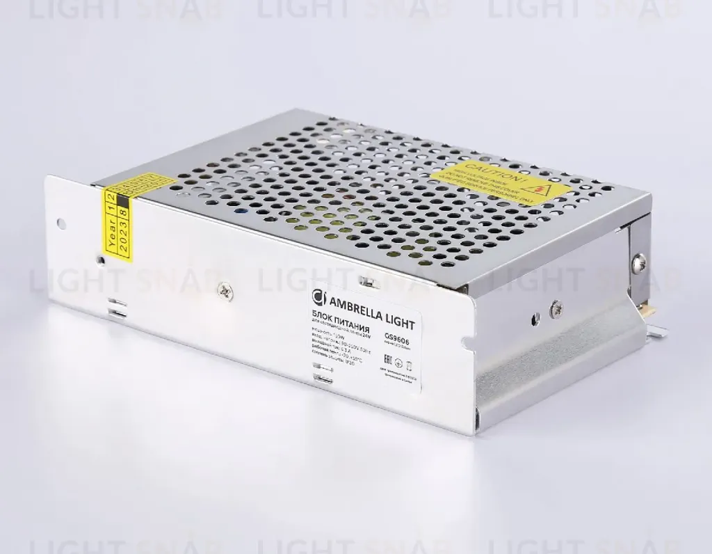Блок питания Ambrella Light LED Driver 24V 100Вт AC90-260 4.2A IP20 GS9604 GS9604