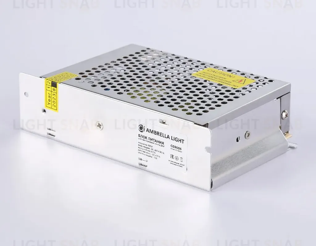 Блок питания Ambrella Light LED Driver 24V 150Вт AC90-260 6.3A IP20 GS9606 GS9606
