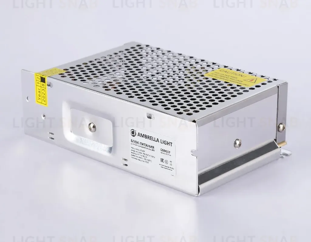 Блок питания Ambrella Light LED Driver 24V 200Вт AC90-260 8.3A IP20 GS9607 GS9607