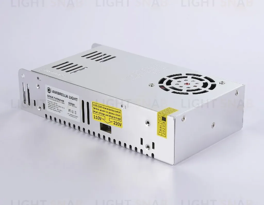 Блок питания Ambrella Light LED Driver 24V 360Вт AC90-260 15A IP20 GS9651 GS9651