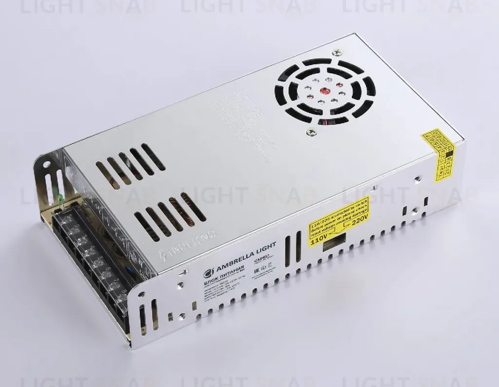 Блок питания Ambrella Light LED Driver 24V 360Вт AC90-260 15A IP20 GS9651 GS9651