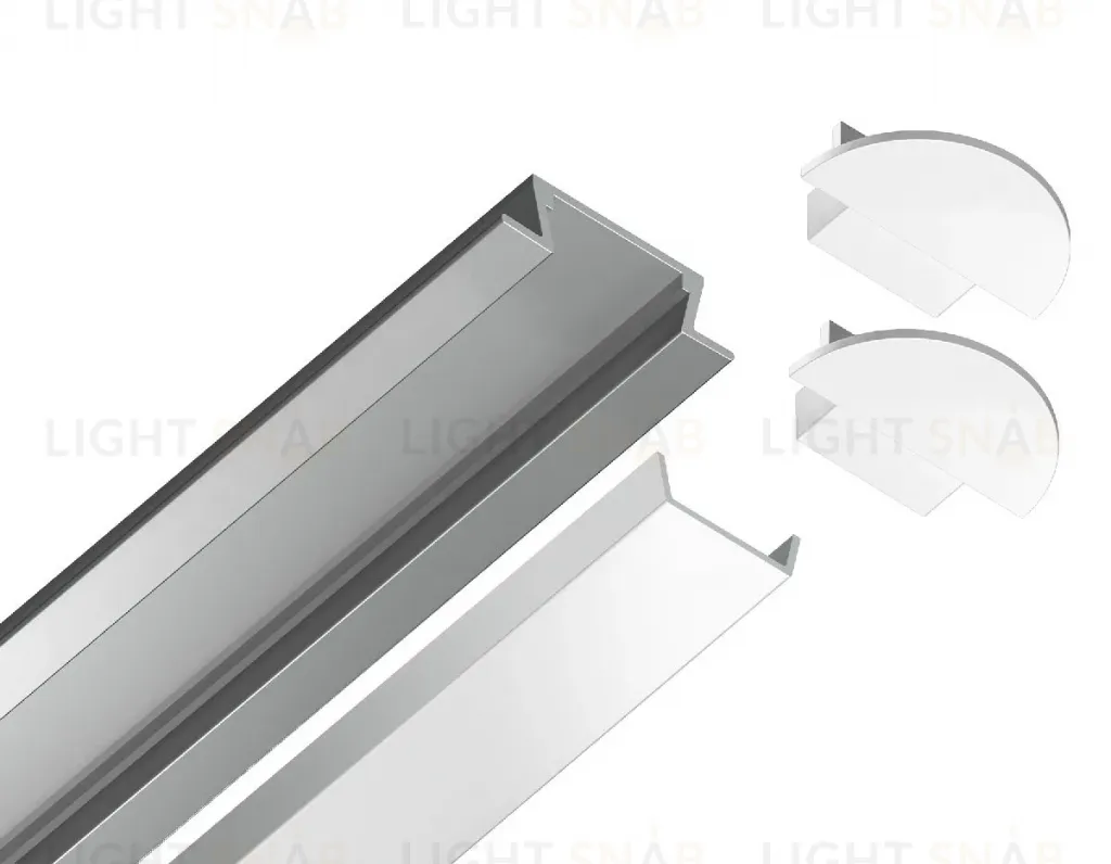 Алюминиевый встраиваемый профиль Ambrella Light Alum Profile GP1001AL GP1001AL