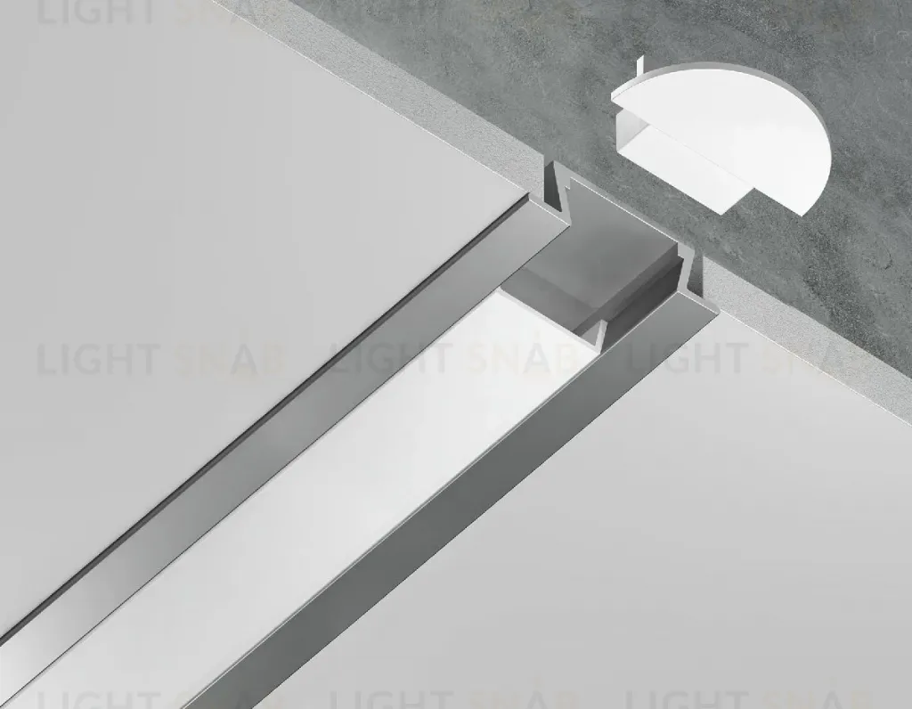 Алюминиевый встраиваемый профиль Ambrella Light Alum Profile GP1001AL GP1001AL