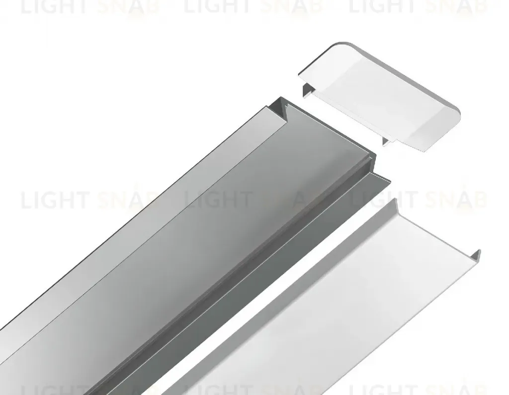 Алюминиевый встраиваемый профиль Ambrella Light Alum Profile GP1100AL GP1100AL