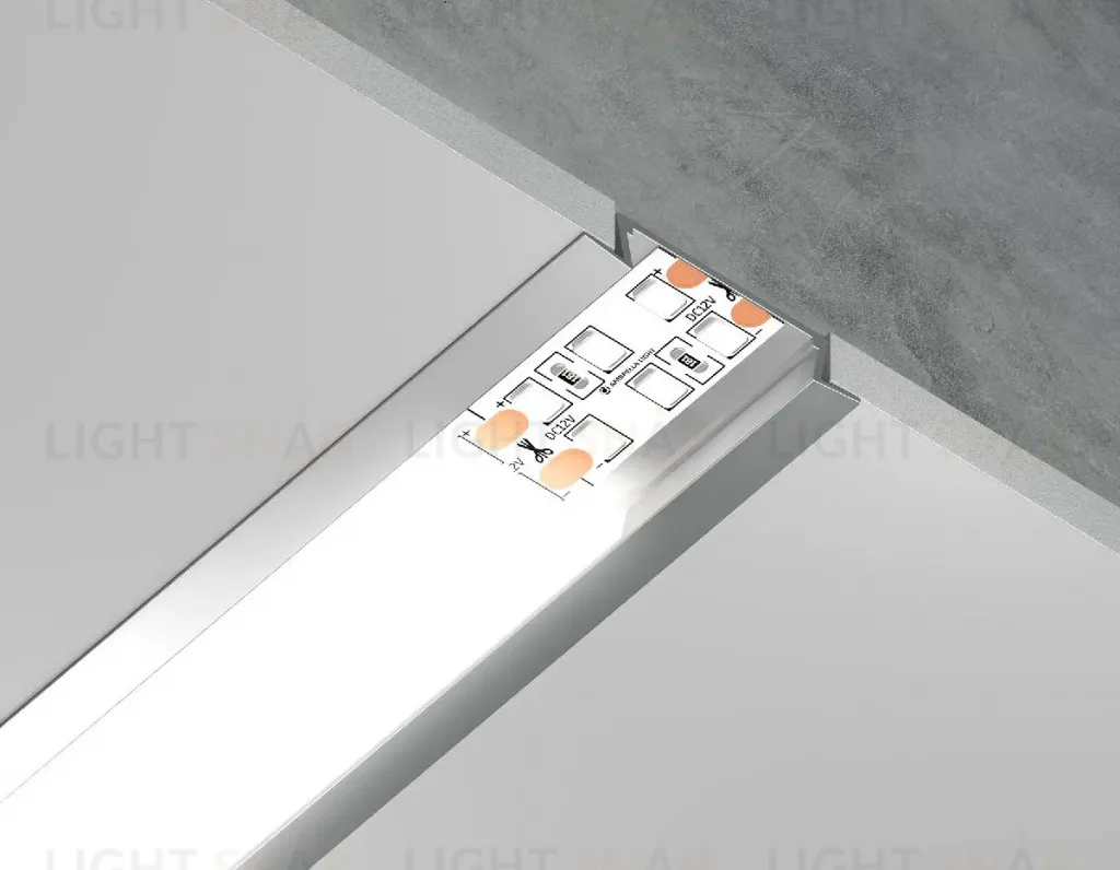 Алюминиевый встраиваемый профиль Ambrella Light Alum Profile GP1100AL GP1100AL