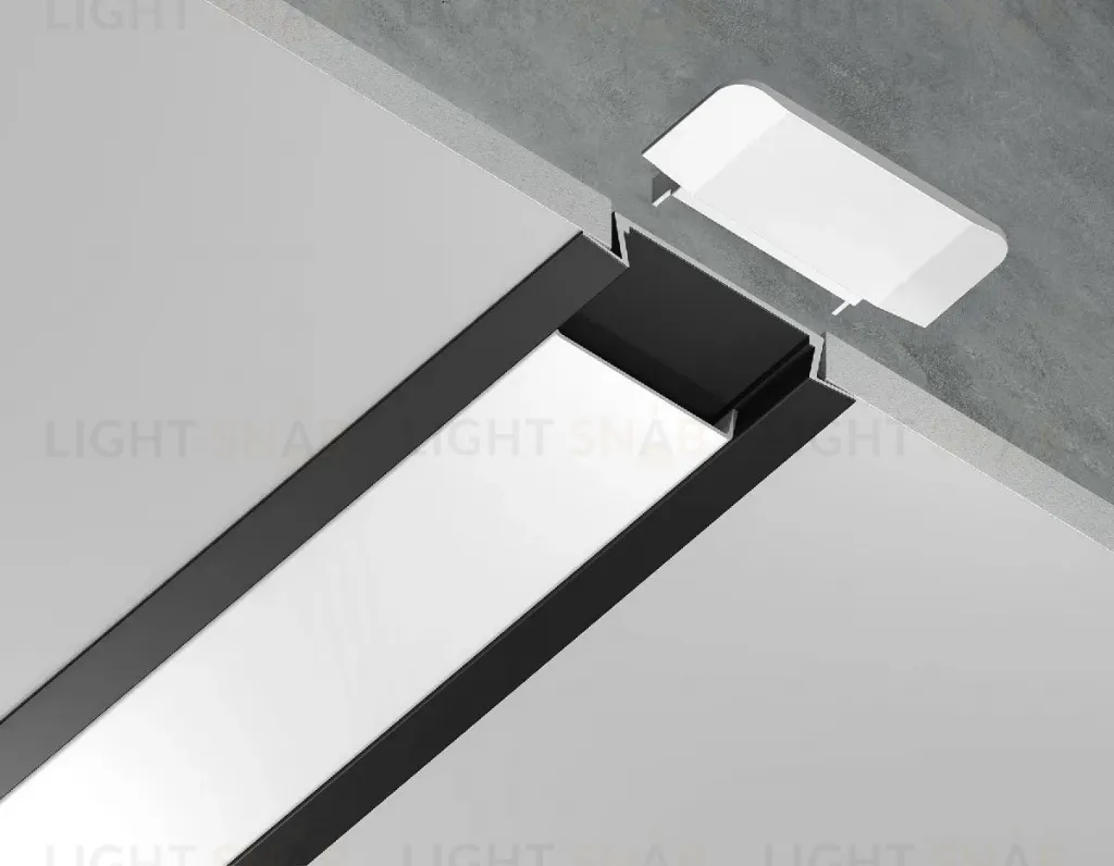 Алюминиевый встраиваемый профиль Ambrella Light Alum Profile GP1100BK GP1100BK
