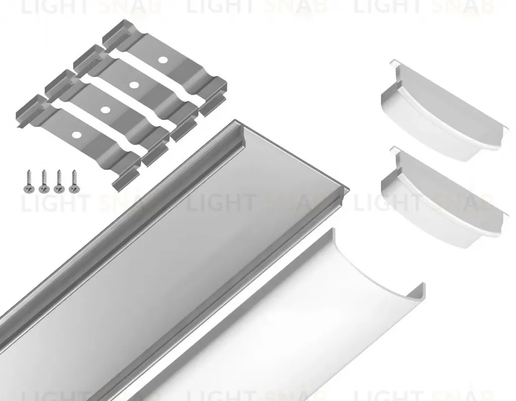 Алюминиевый накладной профиль Ambrella Light Alum Profile GP1500AL GP1500AL