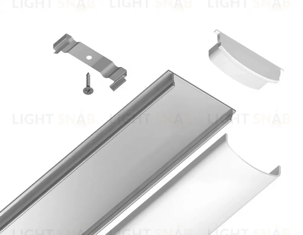 Алюминиевый накладной профиль Ambrella Light Alum Profile GP1500AL GP1500AL