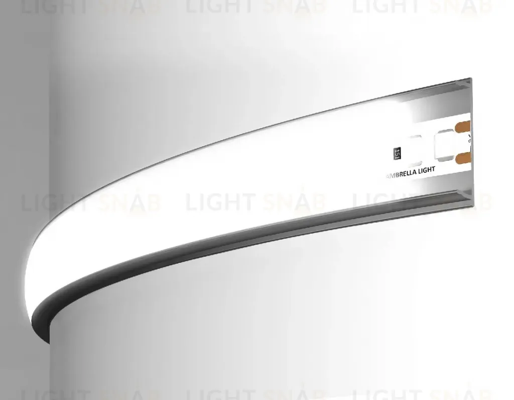 Алюминиевый накладной профиль Ambrella Light Alum Profile GP1600AL GP1600AL