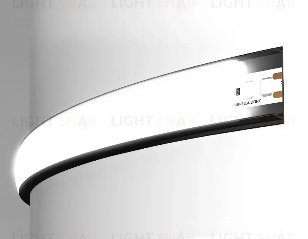 Алюминиевый накладной профиль Ambrella Light Alum Profile GP1600BK GP1600BK