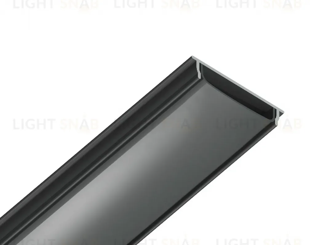 Алюминиевый накладной профиль Ambrella Light Alum Profile GP1600BK/BK GP1600BK/BK