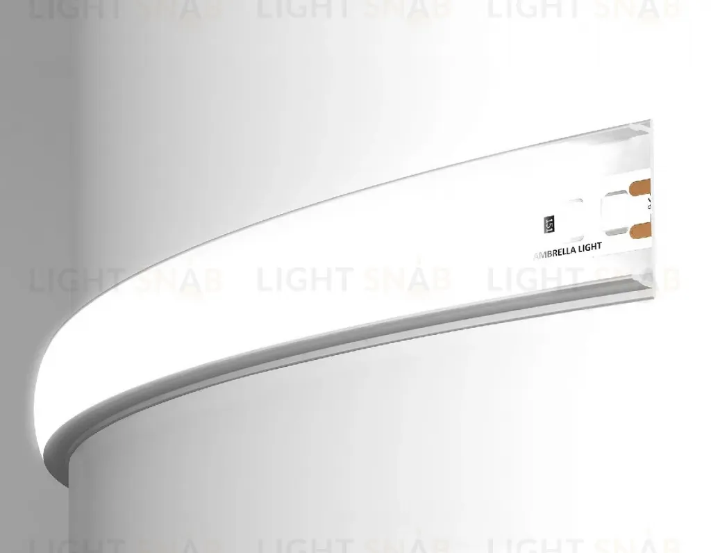 Алюминиевый накладной профиль Ambrella Light Alum Profile GP1600WH GP1600WH