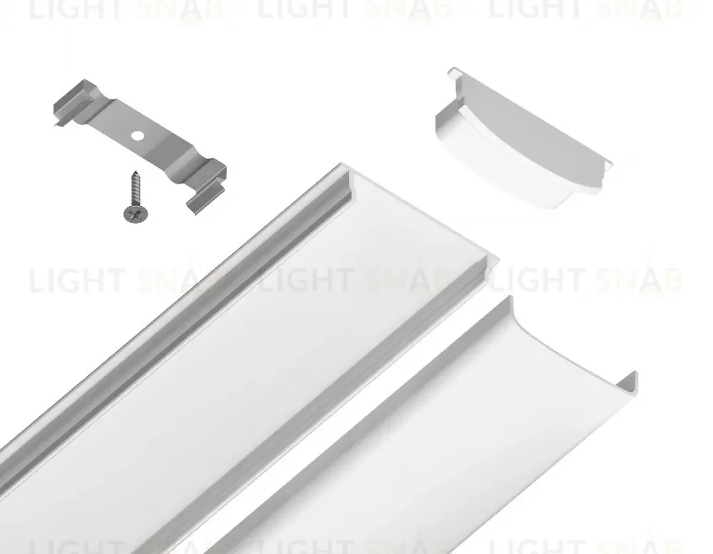 Алюминиевый накладной профиль Ambrella Light Alum Profile GP1600WH GP1600WH