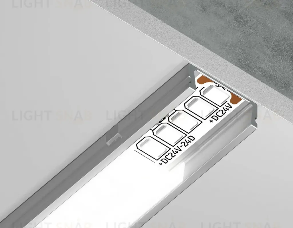 Алюминиевый накладной профиль Ambrella Light Alum Profile GP1700AL GP1700AL