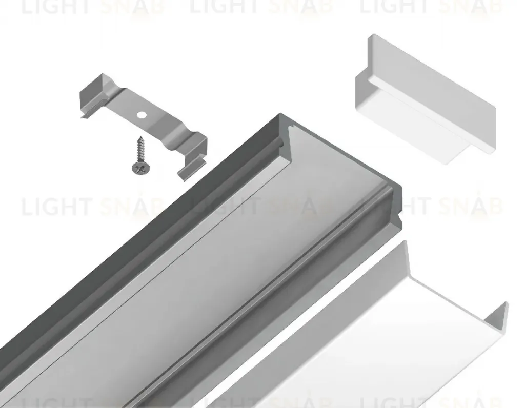 Алюминиевый накладной профиль Ambrella Light Alum Profile GP1700AL GP1700AL