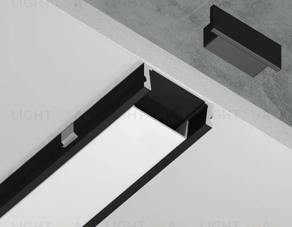 Алюминиевый накладной профиль Ambrella Light Alum Profile GP1700BK GP1700BK