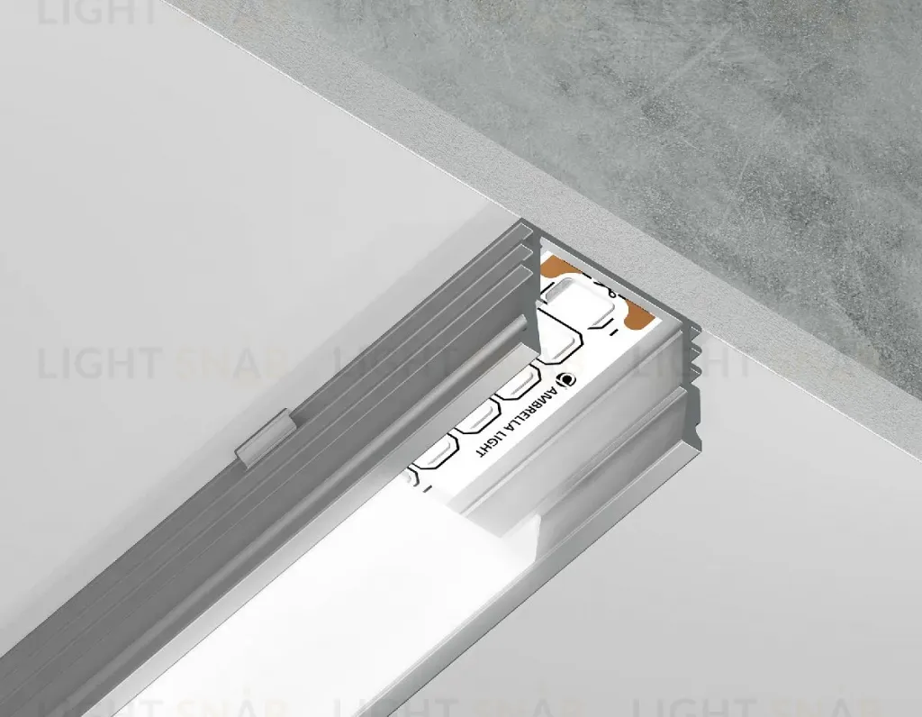 Алюминиевый накладной профиль Ambrella Light Alum Profile GP1750AL GP1750AL