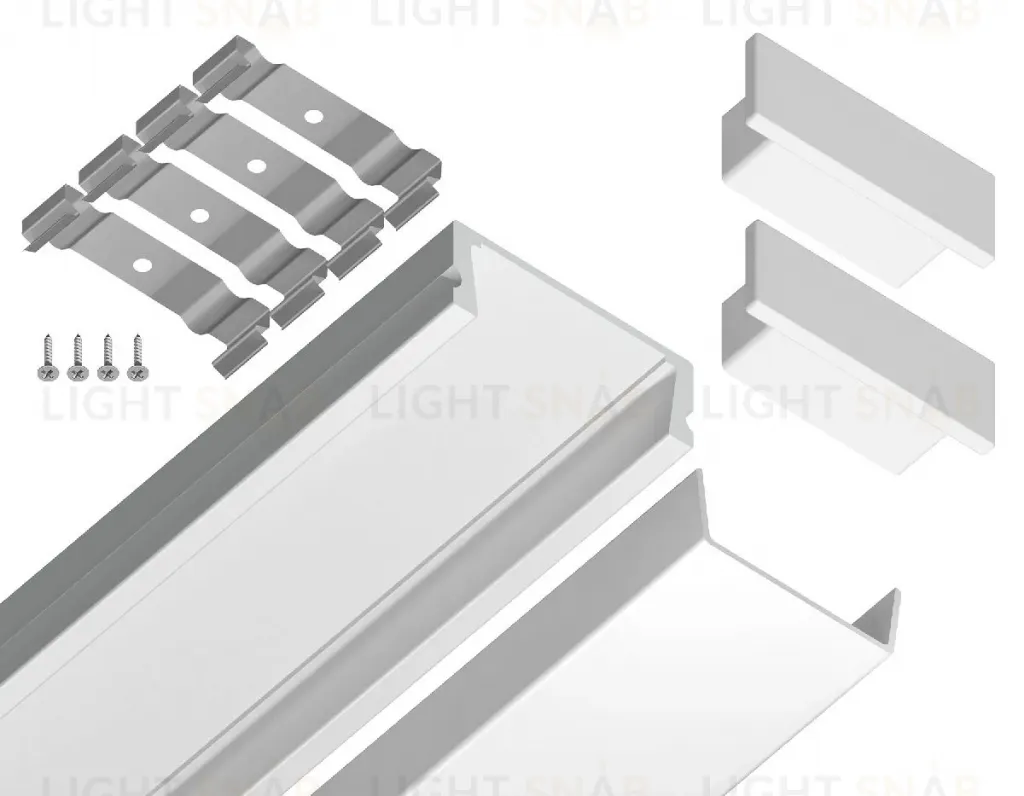 Алюминиевый накладной профиль Ambrella Light Alum Profile GP1700WH GP1700WH