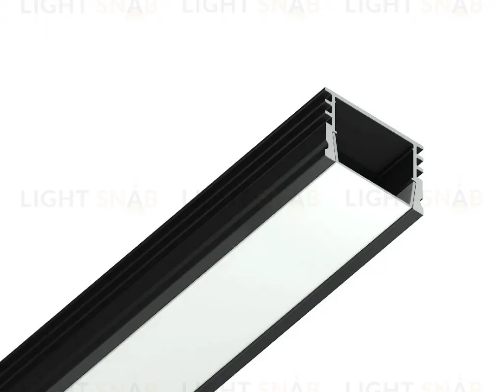 Алюминиевый накладной профиль Ambrella Light Alum Profile GP1750BK GP1750BK