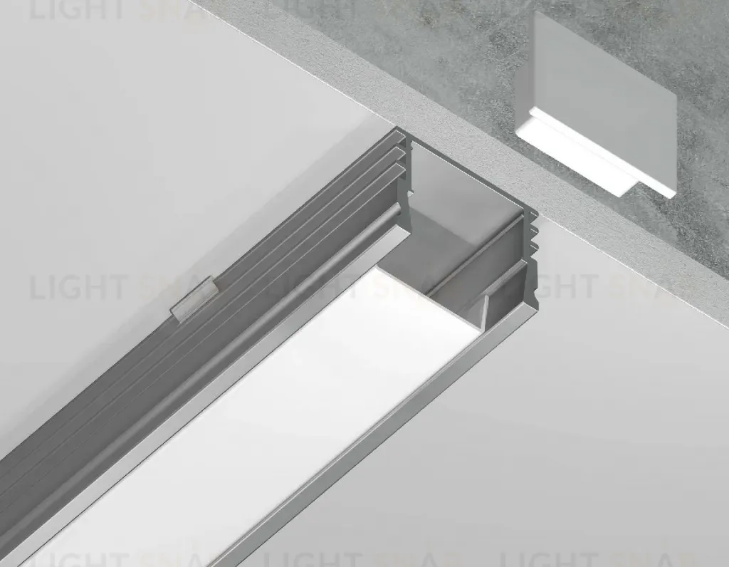 Алюминиевый накладной профиль Ambrella Light Alum Profile GP1750AL GP1750AL
