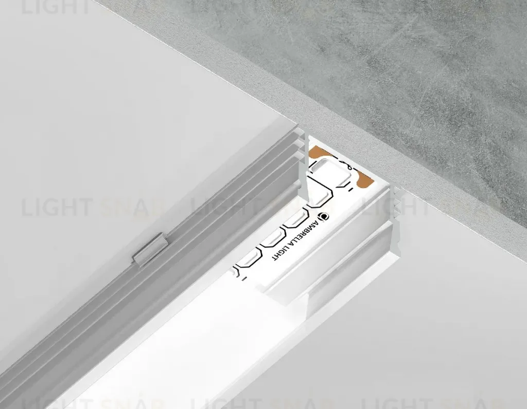 Алюминиевый накладной профиль Ambrella Light Alum Profile GP1750WH GP1750WH