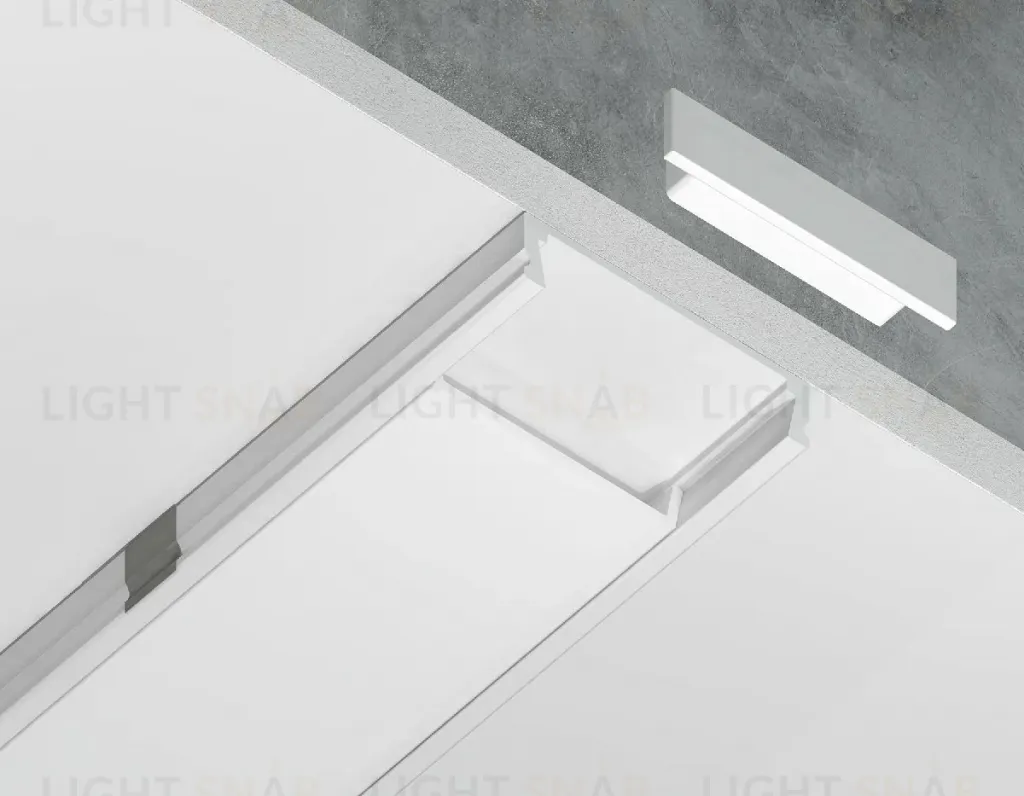 Алюминиевый накладной профиль Ambrella Light Alum Profile GP1800WH GP1800WH