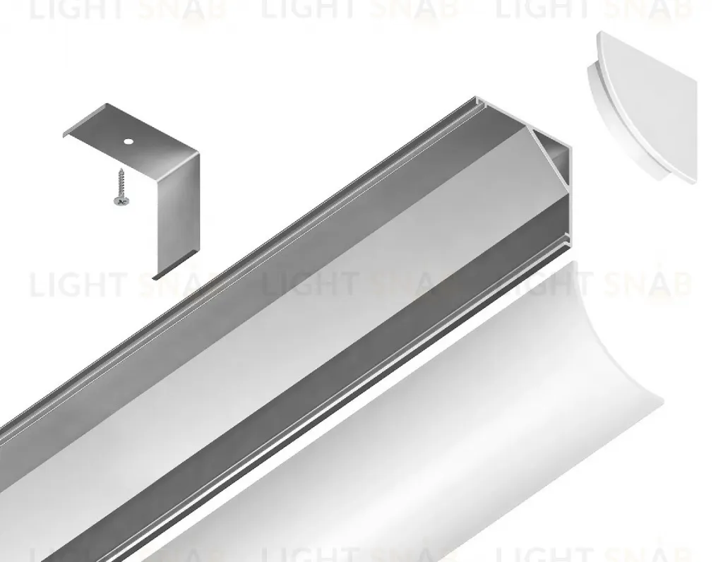Алюминиевый угловой профиль Ambrella Light Alum Profile GP2100AL GP2100AL