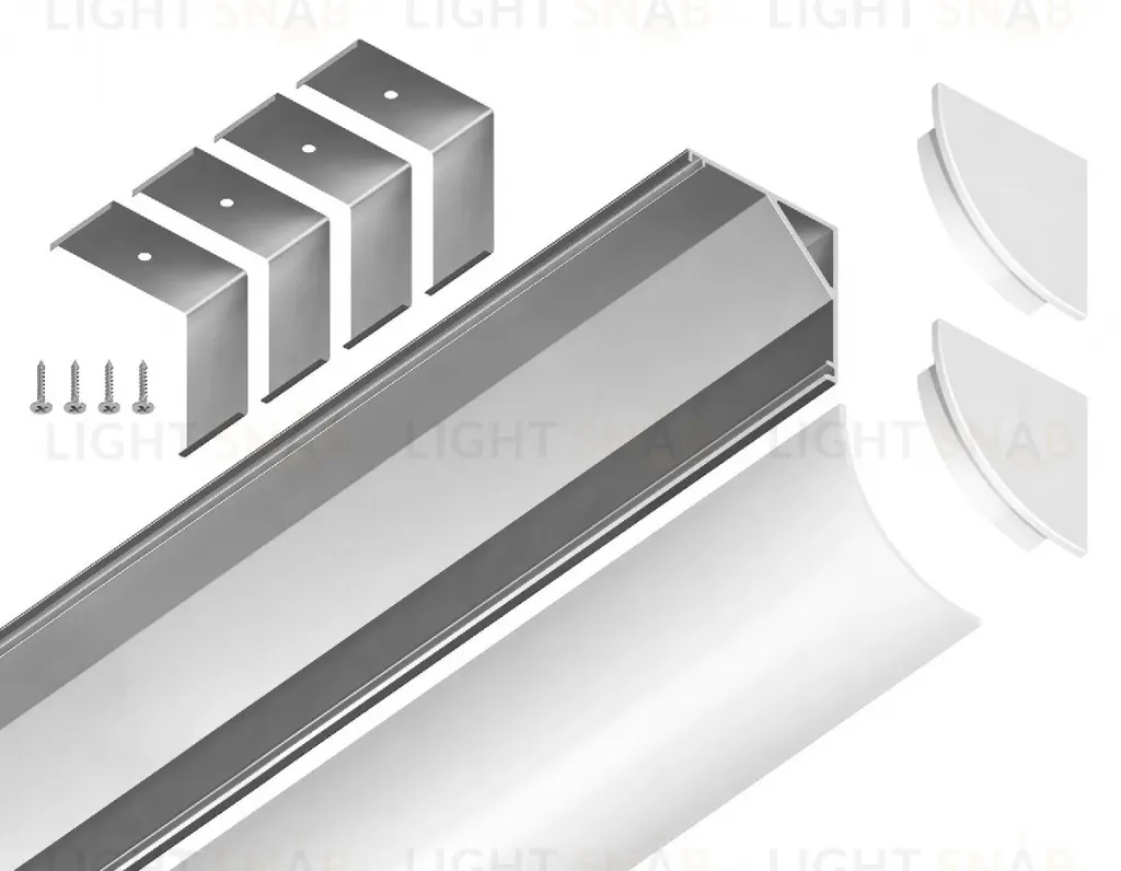 Алюминиевый угловой профиль Ambrella Light Alum Profile GP2100AL GP2100AL